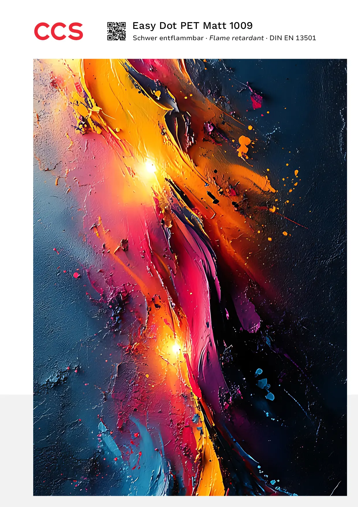 CCS_fabric_frame_produkt_fabric_easy_dot_PET_matt_1009 Easy Dot PET Matt 1009 Fabric