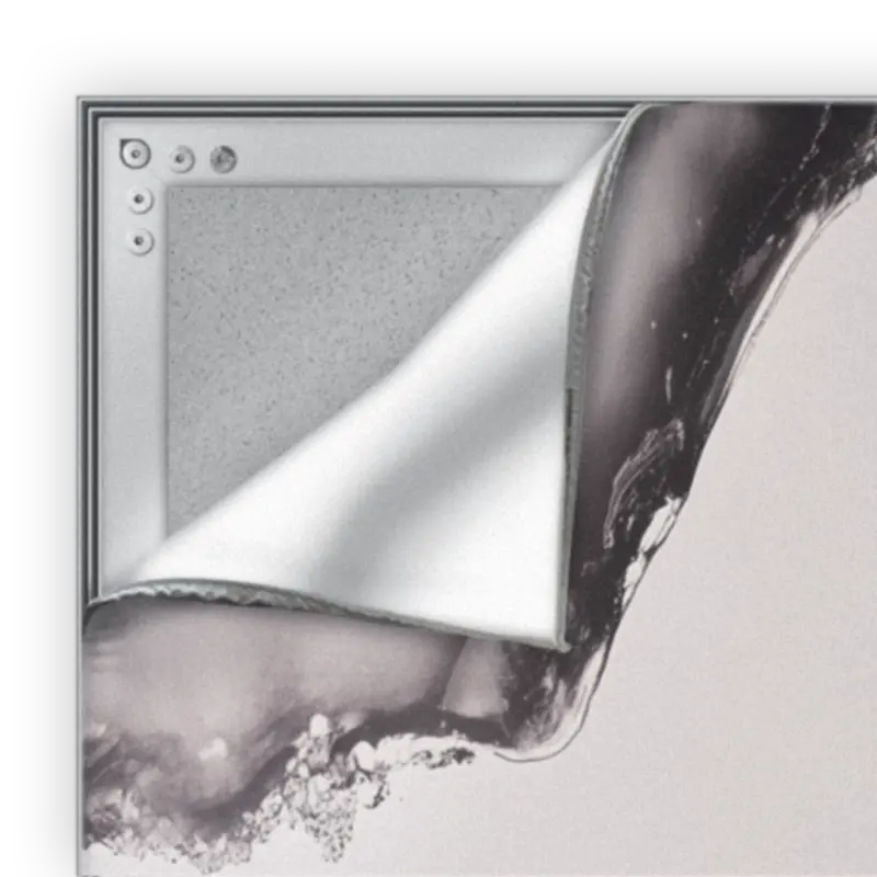 soundproofing CCS acoustic frame with embedded Basotect