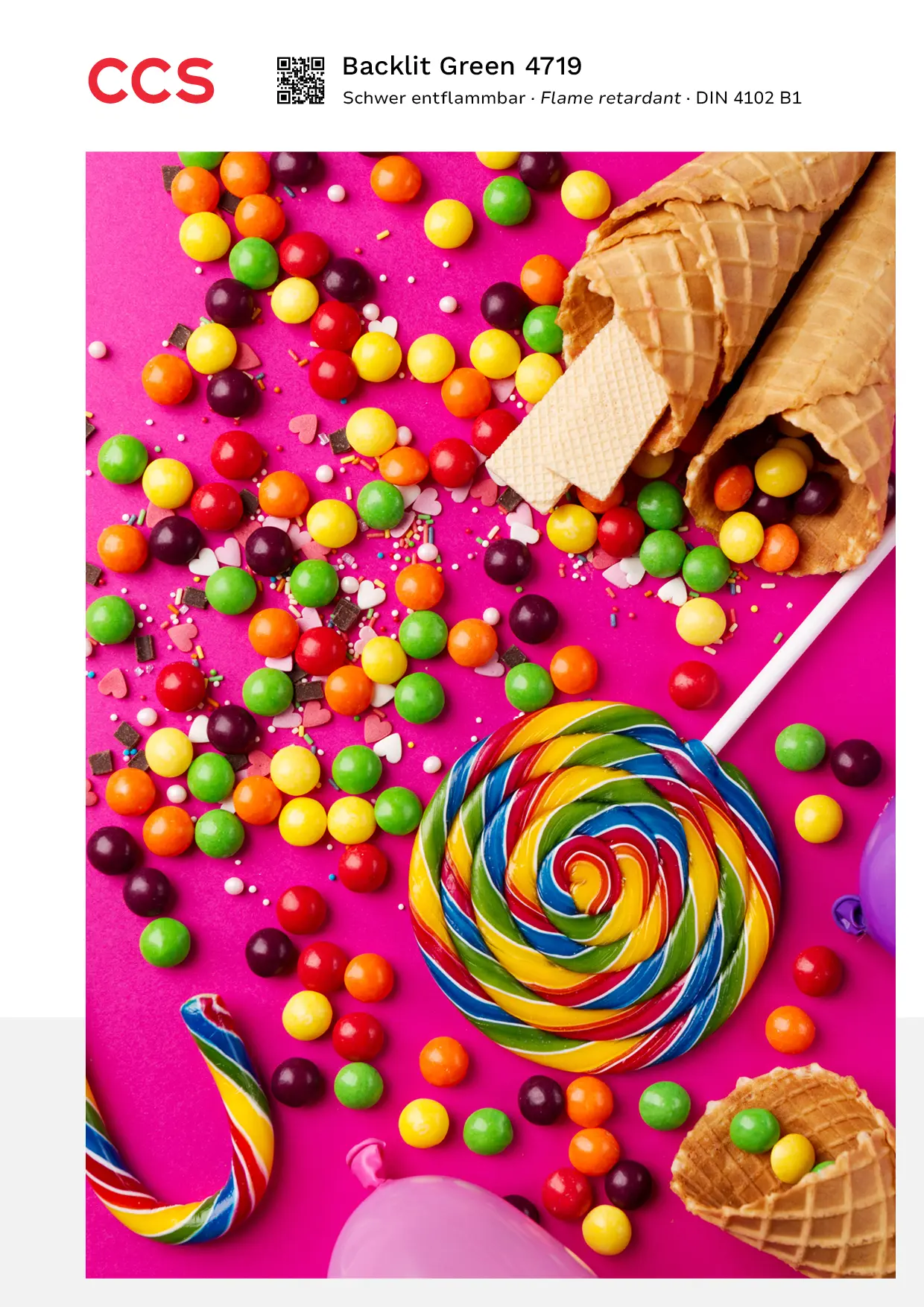 CCS_fabric_frame_produkt_fabric_backlit_green_4719 Backlit Green 4719 Fabric