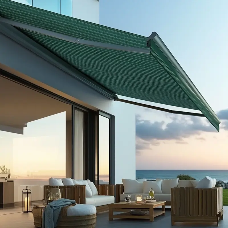 Individuell bedruckte Markise