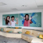 CCS Akustik Wandbild mit mehrgeteilten Motiv
