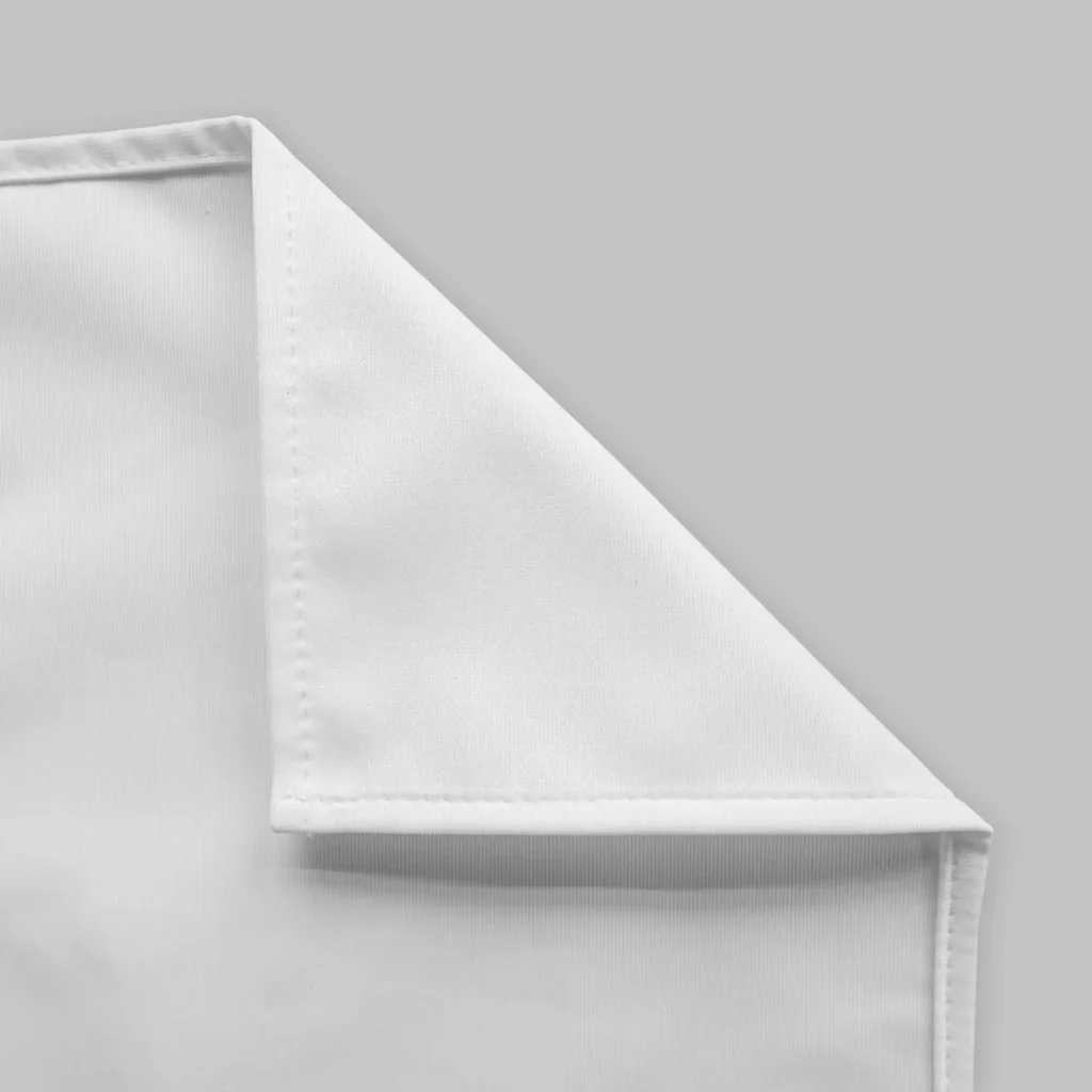 Textil-Konfektionierungsart randverstärkt