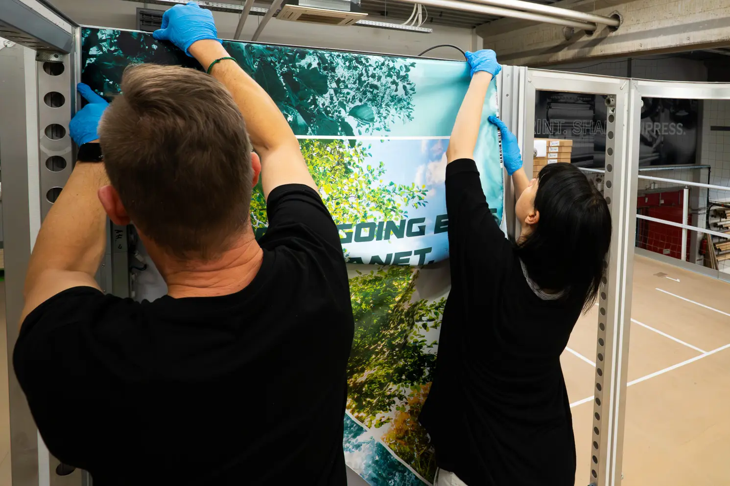 Der mit basotect verstärkte CCS Acoustic Frame mit schalldämmender Wirkung