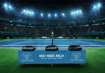 Stadionbank aus CCS Textilspannrahmen mit individuellem Motiv